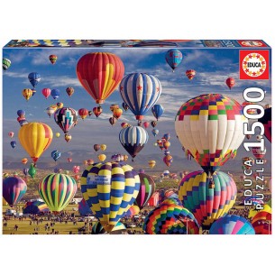 PUZZLE 1500 pcs - Balões de Ar Quente  - EDUCA