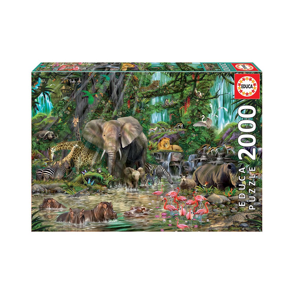 Educa 1500 PC Puzzle/Jungle Life