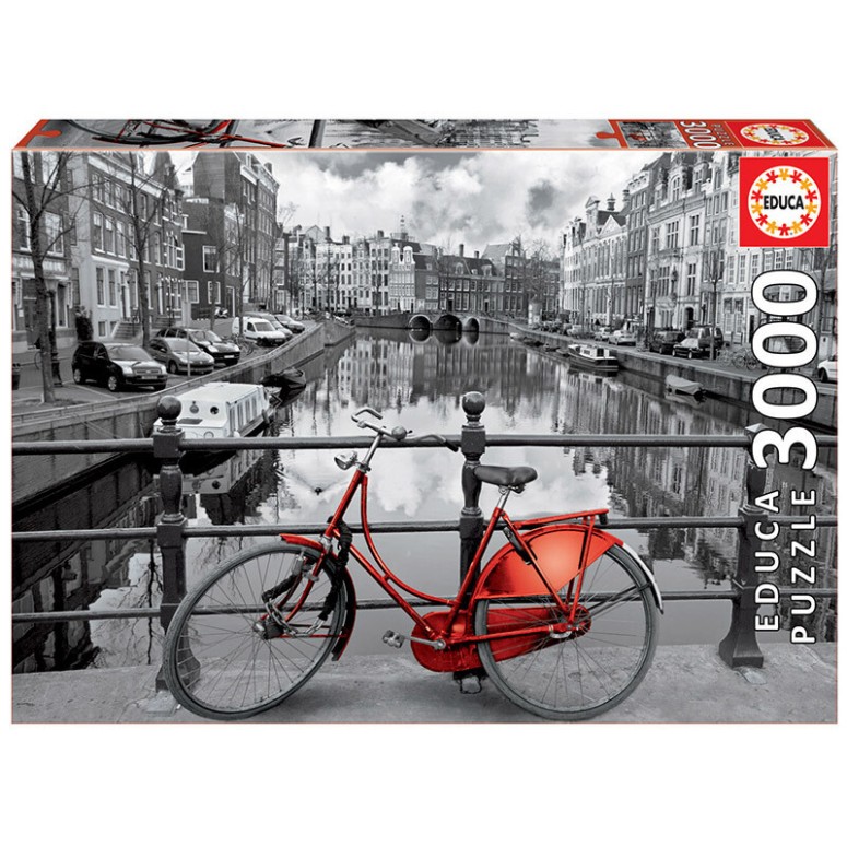 PUZZLE 3000 pcs Amesterdão - EDUCA