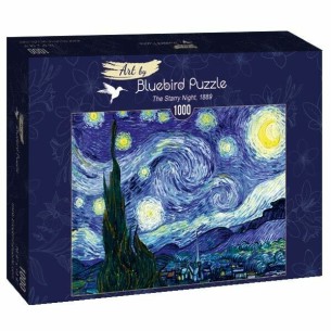 PUZZLE 1000 pcs - The Starry Night 1889 - BLUEBIRD