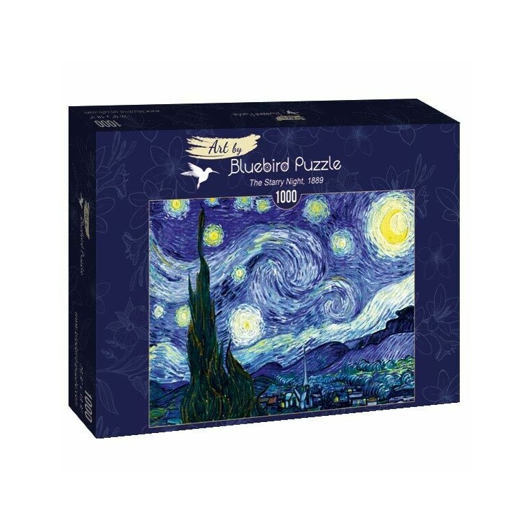 PUZZLE 1000 pcs - The Starry Night 1889 - BLUEBIRD