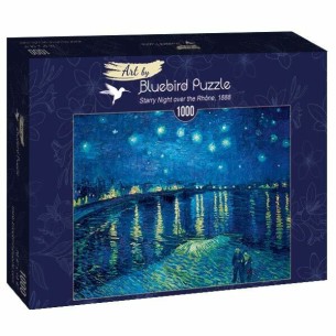 PUZZLE 1000 pcs - Starry Night over the Rhône, 1888 - BLUEBIRD