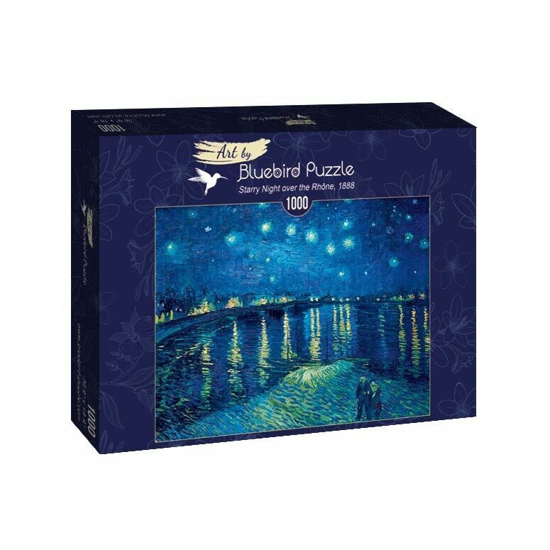 PUZZLE 1000 pcs - Starry Night over the Rhône, 1888 - BLUEBIRD