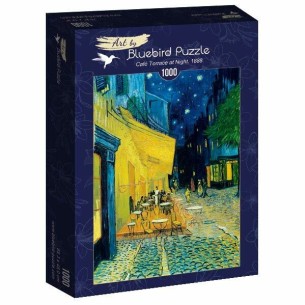 PUZZLE 1000 pcs - Café Terrace at Night, 1888 - BLUEBIRD