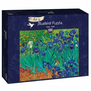 PUZZLE 1000 pcs - Irises, 1889 - BLUEBIRD