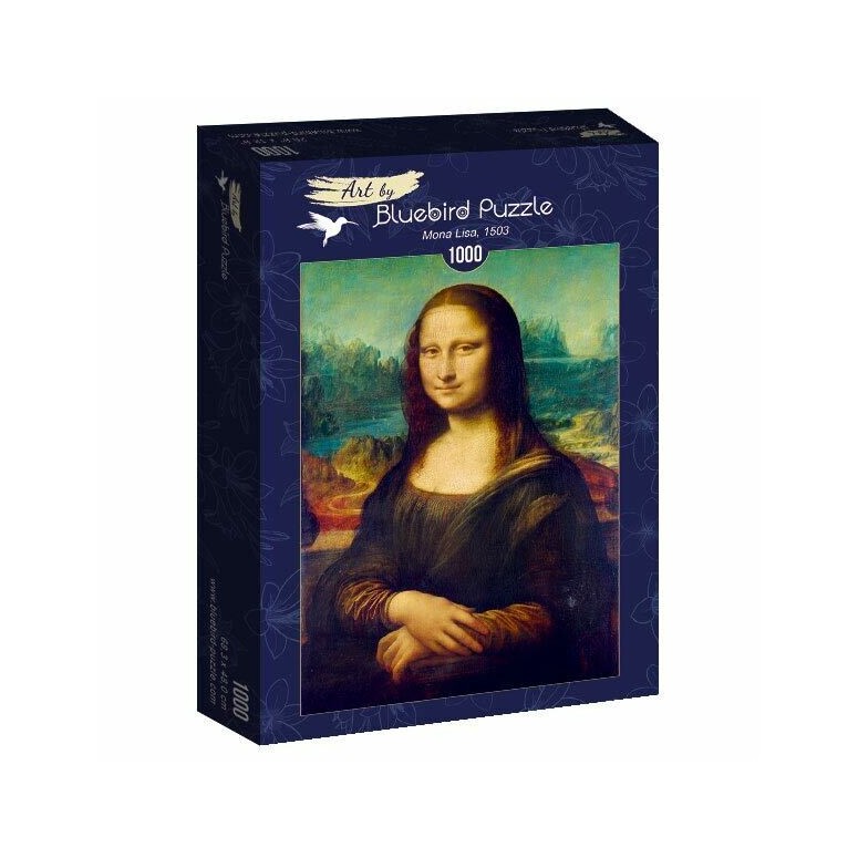 PUZZLE 1000 pcs - Mona Lisa, 1503 - BLUEBIRD