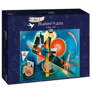 PUZZLE 1000 pcs - Kadinsky - In Blue, 1925 - BLUEBIRD