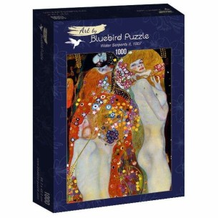 PUZZLE 1000 pcs - Gustave Klimt - Water Serpents II, 1907 - BLUEBIRD