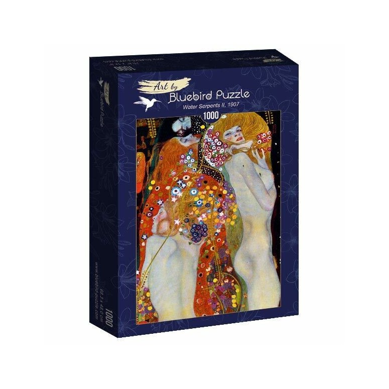 PUZZLE 1000 pcs - Gustave Klimt - Water Serpents II, 1907 - BLUEBIRD