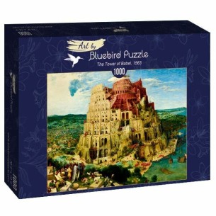 PUZZLE 1000 pcs - Pieter Brueghel the Elder - The Tower of Babel, 1563 - BLUEBIRD