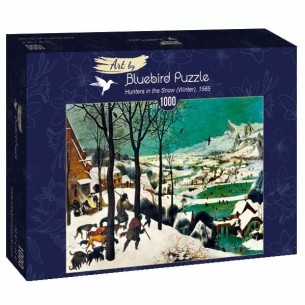 PUZZLE 1000 pcs - Pieter Brueghel the Elder - Hunters in The Snow, 1565 - BLUEBIRD