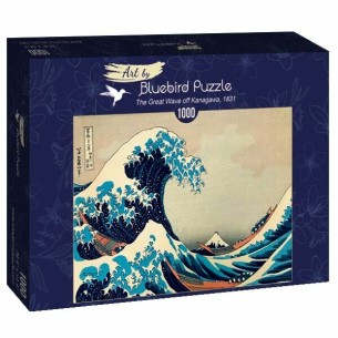 PUZZLE 1000 pcs - Hokusai - The Great Wave of Kanagawa, 1831 - BLUEBIRD