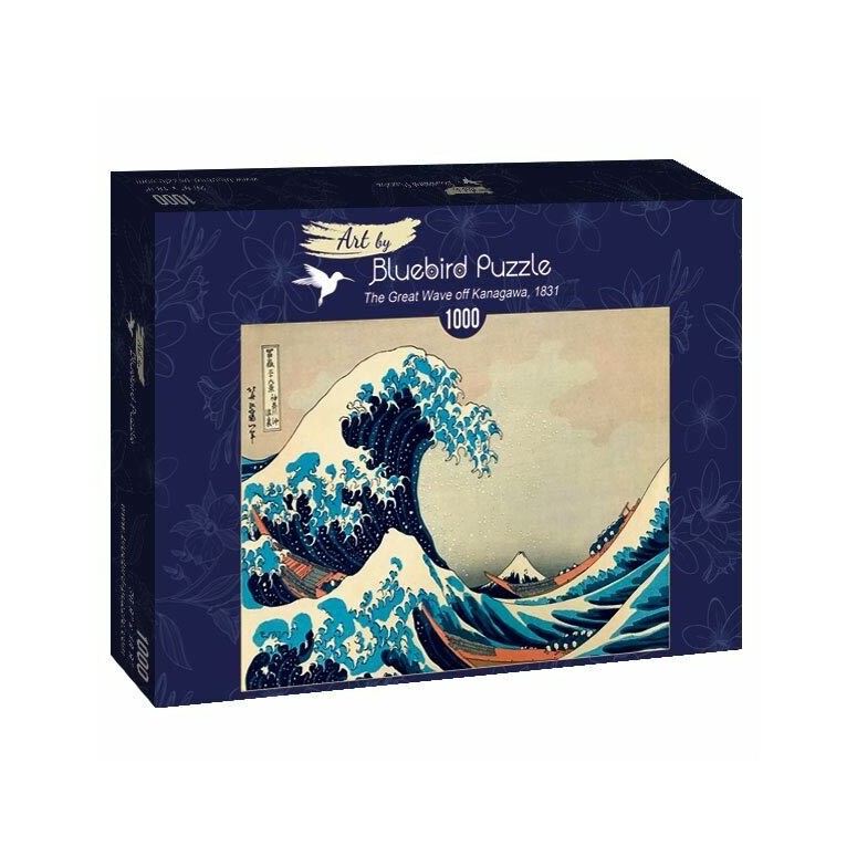 PUZZLE 1000 pcs - Hokusai - The Great Wave of Kanagawa, 1831 - BLUEBIRD