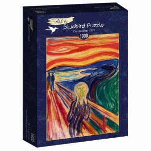 PUZZLE 1000 pcs - Munch - The Scream, 1910 - BLUEBIRD