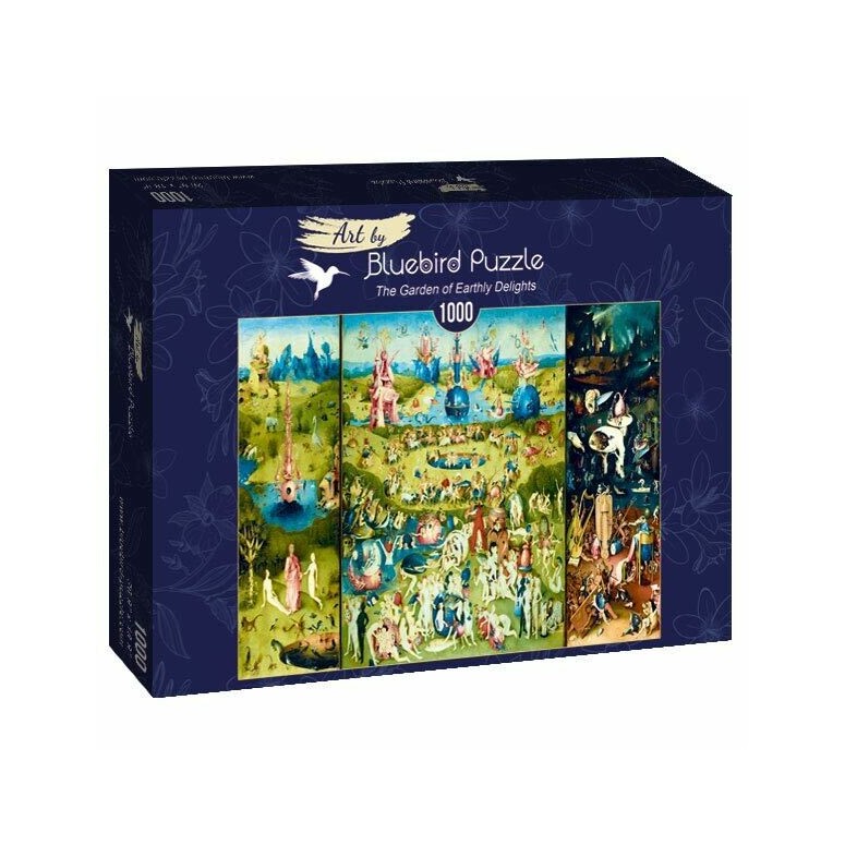 PUZZLE 1000 pcs - Bosch - The Garden of Early Delights - BLUEBIRD