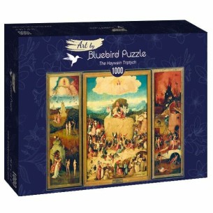 PUZZLE 1000 pcs - Bosch - The Haywain Tryptych - BLUEBIRD