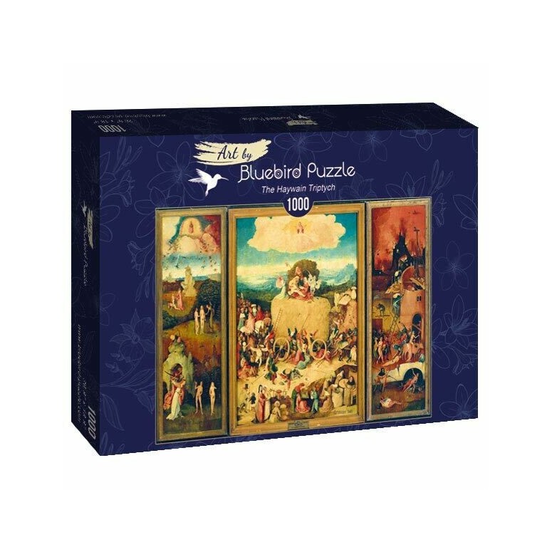 PUZZLE 1000 pcs - Bosch - The Haywain Tryptych - BLUEBIRD