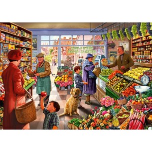 PUZZLE 1000 pcs - Loja de Verduras - BLUEBIRD 2