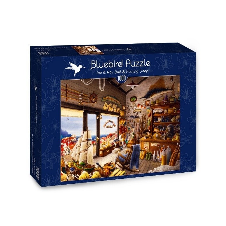 PUZZLE 1000 pcs - Loja de Pesca - BLUEBIRD