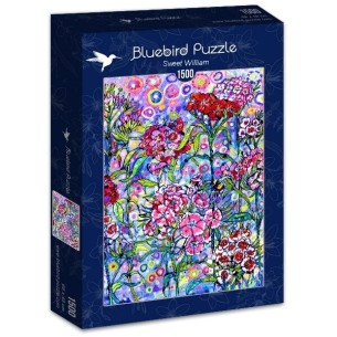 PUZZLE 1500 pcs - Sweet William - BLUEBIRD