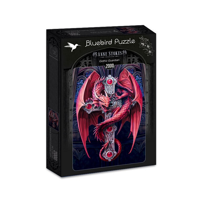 PUZZLE 2000 pcs - Guardião Gótico - Anne Stokes - BLUEBIRD