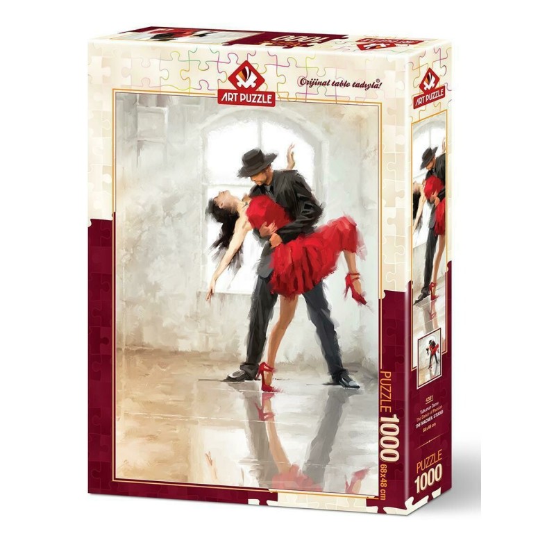 PUZZLE 1000 pcs Dance of Passion - ART PUZZLE