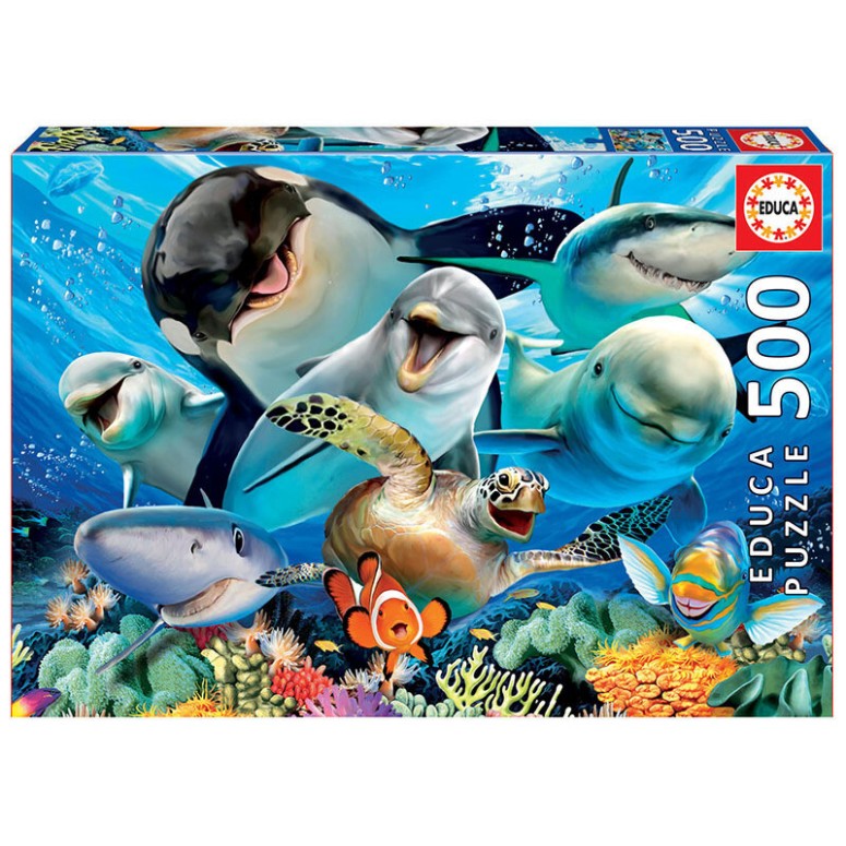 PUZZLE 500 pcs Selfie Submersa - EDUCA