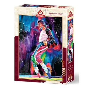 PUZZLE 1000 pcs Michael Jackson Moonwalk - ART PUZZLE