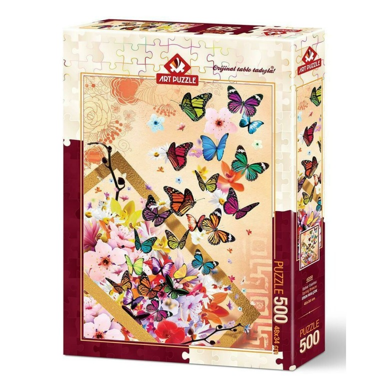 PUZZLE 500 pcs Butterflies - ART PUZZLE