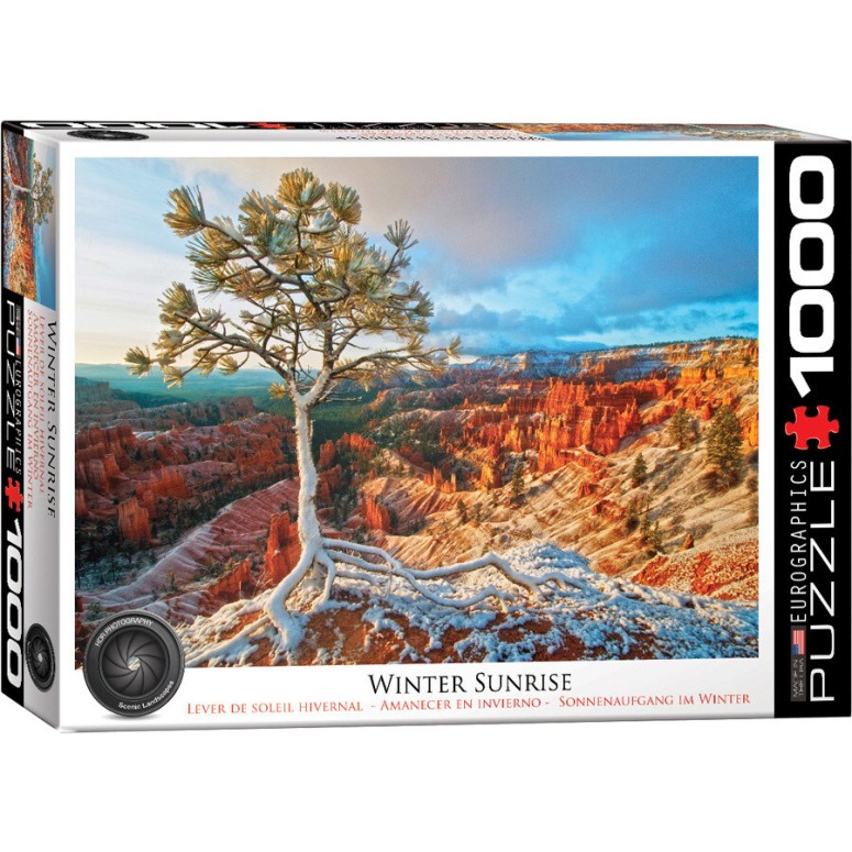 PUZZLE 1000 pcs Winter Sunrise - Eurographics