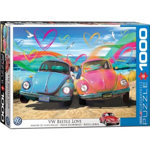 PUZZLE 1000 pcs Beetle Love - Eurographics