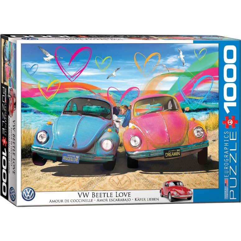 PUZZLE 1000 pcs Beetle Love - Eurographics