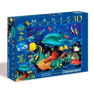 PUZZLE 1000 pcs - Recife 3D - CLEMENTONI