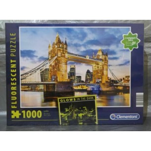 PUZZLE 1000 London Tower - Neon - CLEMENTONI