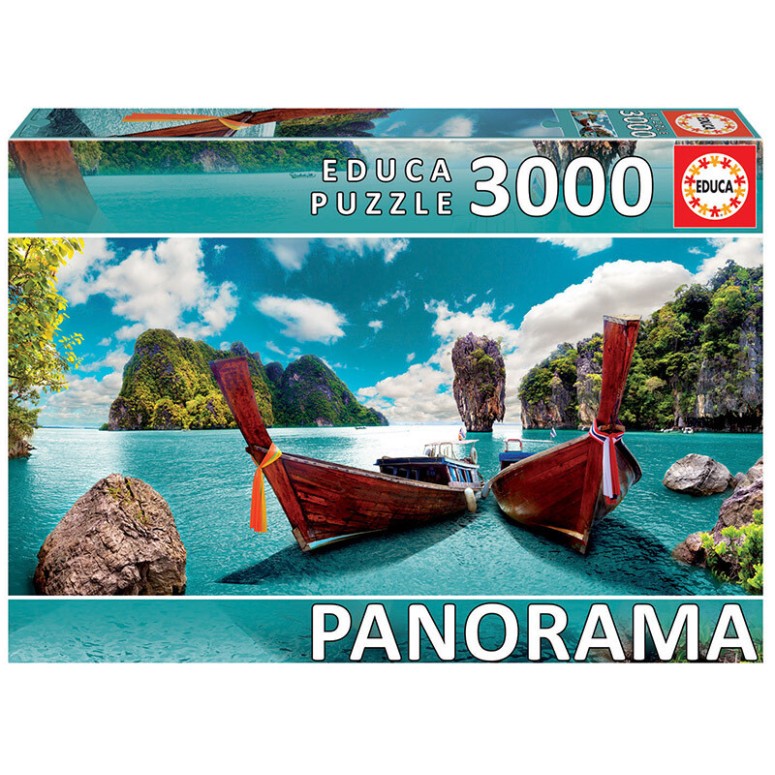 PUZZLE 3000 pcs Phuket, Tailândia  - EDUCA