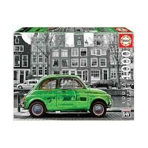 PUZZLE 1000 pcs - Carro em Amesterdão - EDUCA