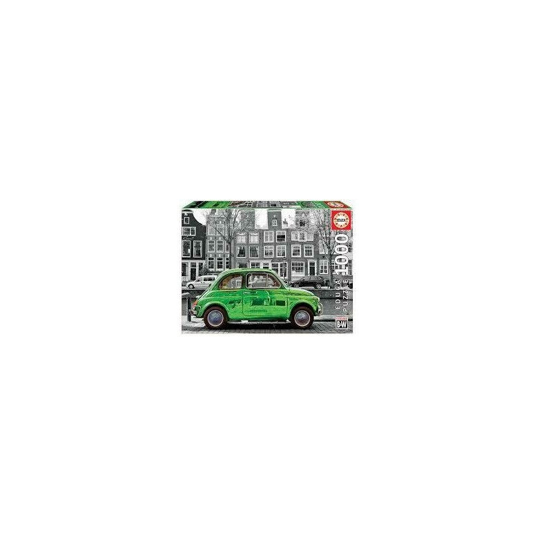 PUZZLE 1000 pcs - Carro em Amesterdão - EDUCA