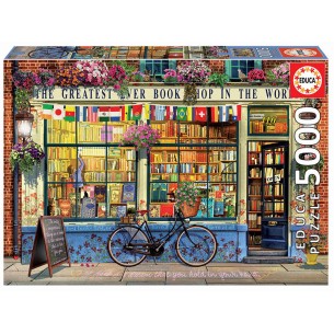 PUZZLE 5000 pcs A Melhor Livraria do Mundo - EDUCA