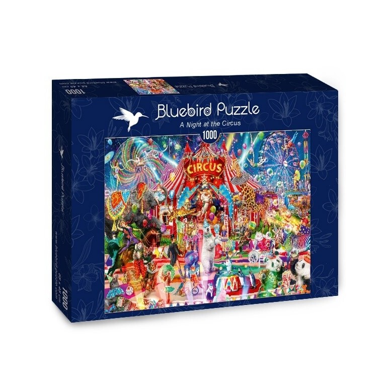 PUZZLE 1000 pcs - Night at the Circus - BLUEBIRD