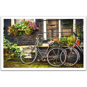 PUZZLE 1000 pcs - Bicicletas Holanda - Pintoo