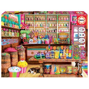 PUZZLE 1000 pcs Loja de Doces - EDUCA