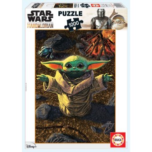 PUZZLE 1000 pcs The Mandalorian - Star Wars - EDUCA