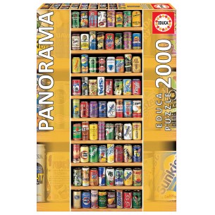 PUZZLE 2000 pcs Lata sobre  Lata "Panorama" - EDUCA