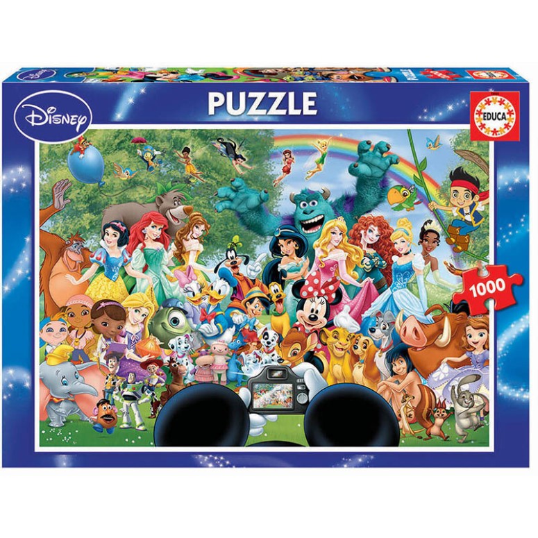 PUZZLE 1000 pcs - Maravilhoso Mundo Disney 2 - EDUCA