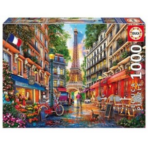 PUZZLE 1000 pcs Paris - Dominic Davison - EDUCA