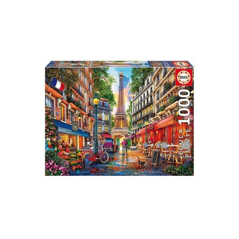 PUZZLE 1000 pcs Paris - Dominic Davison - EDUCA