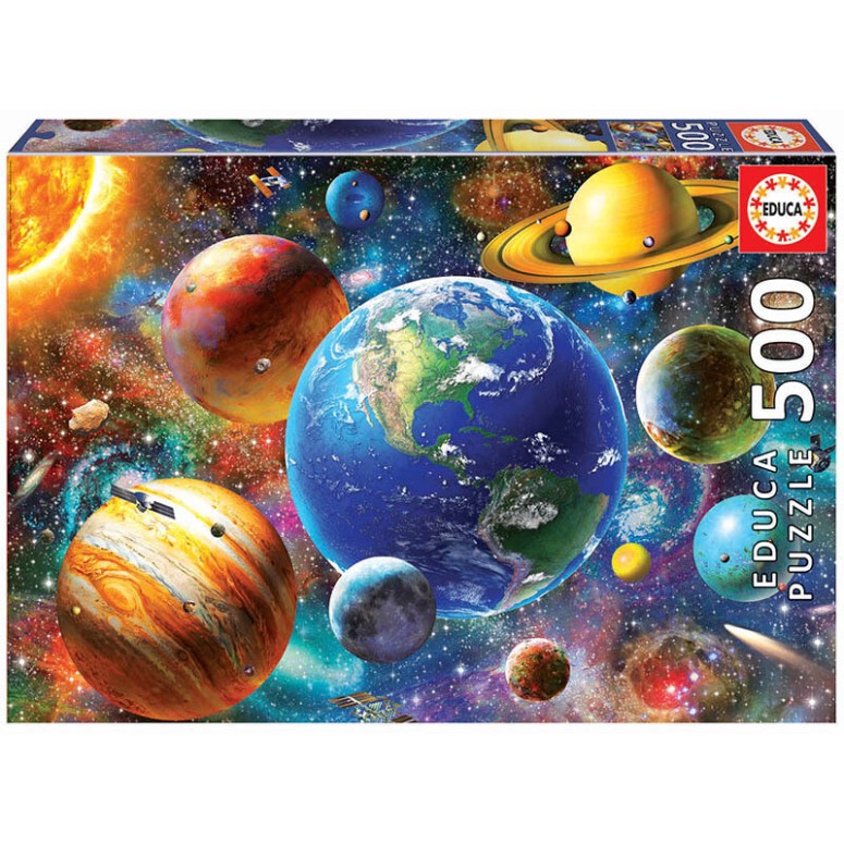 PUZZLE 500 pcs Sistema Solar - EDUCA