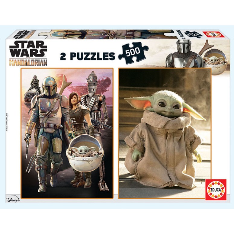 PUZZLE 2x500 pcs Mandalorian - EDUCA