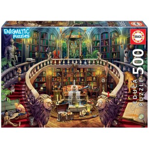 PUZZLE 500 pcs Biblioteca ´ENIGMATIC PUZZLE´ - EDUCA