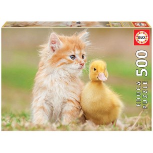 PUZZLE 500 pcs Amigos Adoráveis - EDUCA